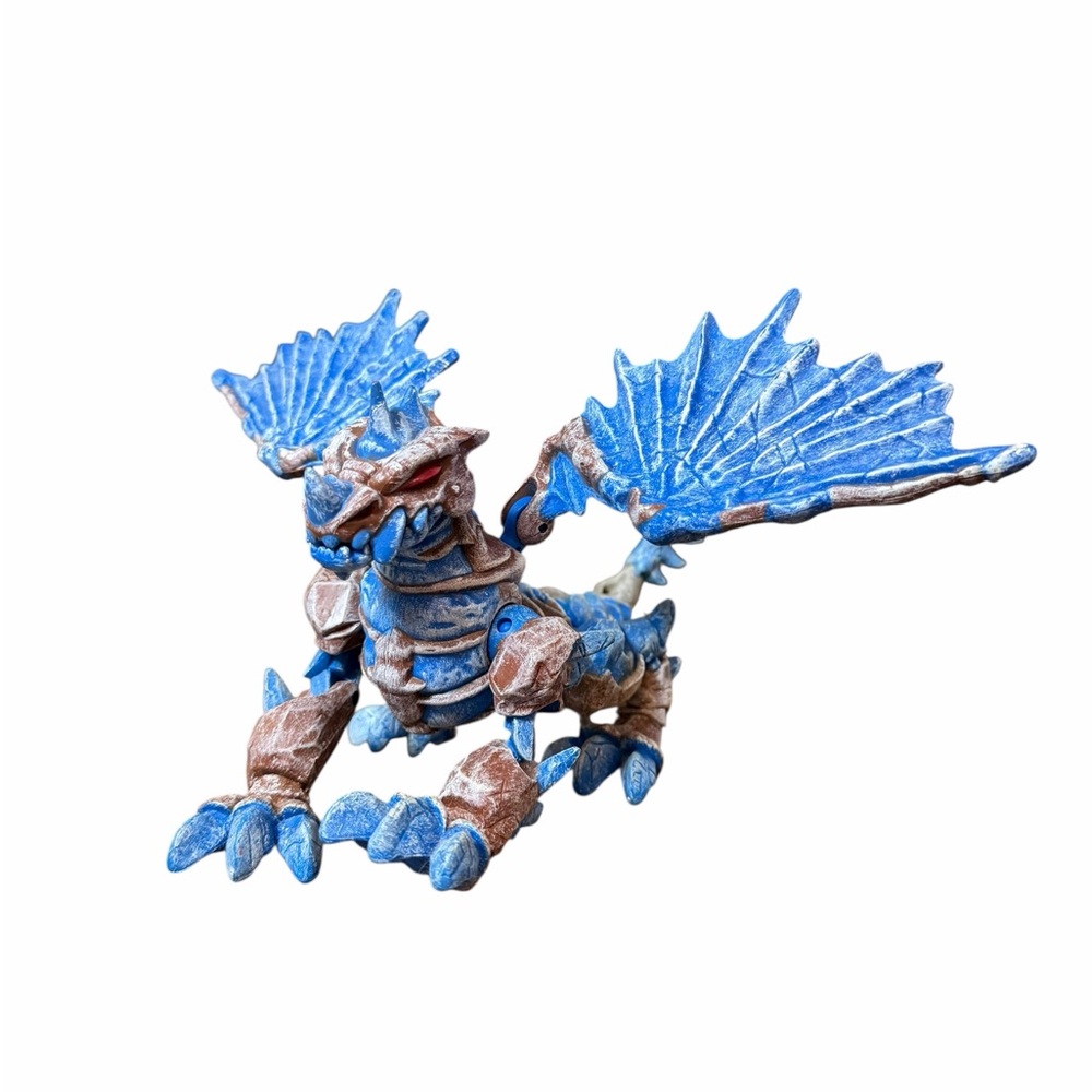 Vintage Mega Bloks Fire & Ice Blue Frost Dragon 9875 - Picture 9 of 9